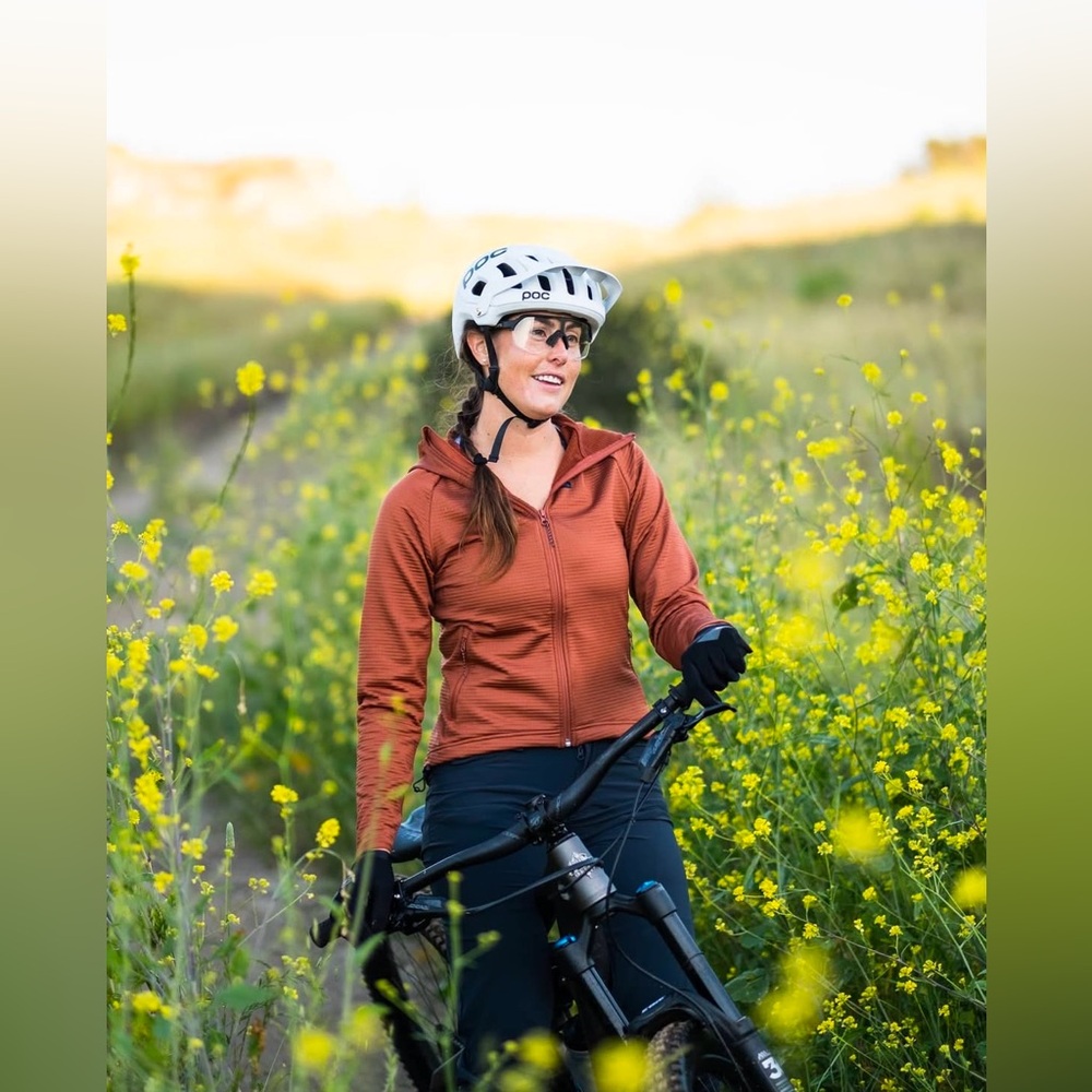 NWOT KETL Mountain Apparel Bicycle Micro Grid Zip Up Performance Jacket - Orange